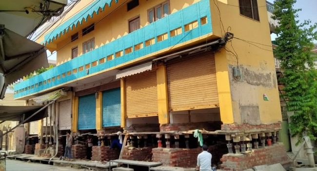 uplift of old buildings